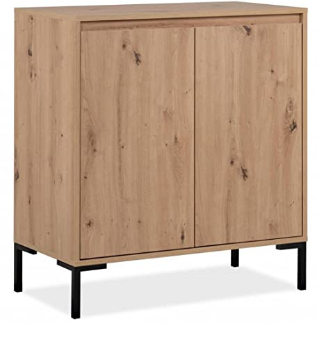 DEINE TANTE EMMA 003304 Korsika 01A Artisan Eiche Nb. Kommode Sideboard Stauraum Beistellkommode grifflos