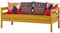 Hoppekids ECO Comfort Kinderbett 70x160 mit Lattenrost | Herbstgelb | Nordisches Umweltzeichen Zertifiziert | FSC®-zertifiziertes massives Kiefernholz aus der EU