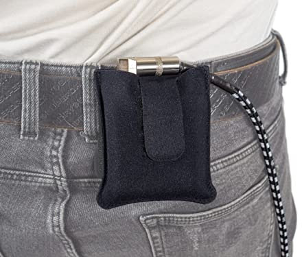 URSA Live Pouch: Premium Belt & Instrument Strap Pouch for Wireless Transmitters & Receivers. Quick and secure removal and attachment. Compatible with Line 6, Sennheiser, Shure & More (Medium)