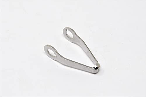 Chrome Rear Brake Outer Cable Hanger Seat Bolt Fixing 30mm Width 40mm Length