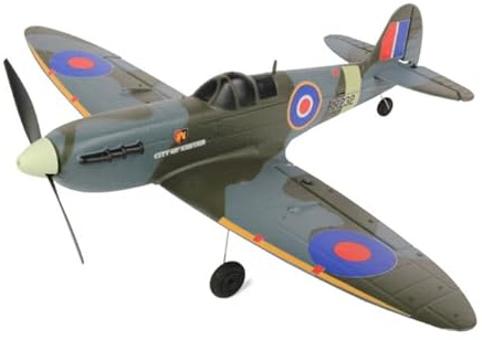 Top RC Hobby Spitfire RTF Ready To Fly RC Model Plane (450mm) (Mode 2)