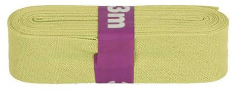Schrägband 3m x 20mm Baumwolle gefalzt 60 Farben Einfassband Saumband, Farbe:548 pistaziengrün
