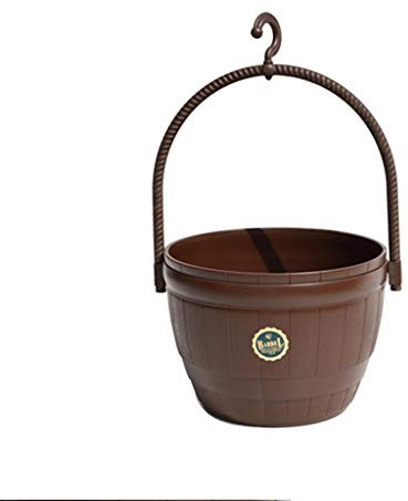 KRHINO Macetas, Jardín Macetas de cucharas Colgantes plantador Colgante, Resina crisoles Que cuelgan, los crisoles Que cuelgan, Balcón de Flores, Colgantes Macetas Maceta