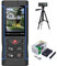S.Fine 500ft Laser Distance Measuring Tool with Camera, Long Range Laser Meters with Tripod for Construction Sites, Warehouse Planning, Outdoor Projects, Area, Volume & Distance Measurement