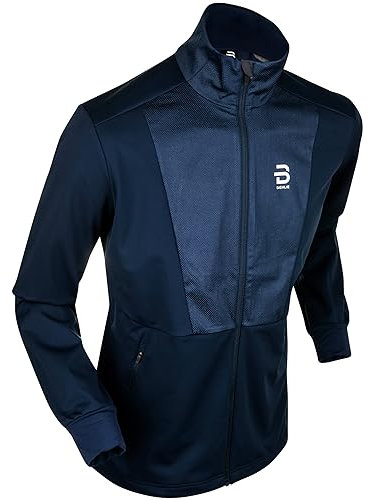 DAEHLIE Herren Skijacke Langlaufjacke Funktionsjacke Outdoorjacke Jacket Select, Farbe:Blau, Artikel:-25000 navy, Größe:XL