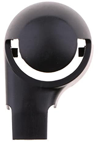 Capuchon de bras d'essuie-glace arrière noir pour VW Caddy Golf Passat Polo Tiguan Touran Transporter Seat Skoda – OEM : 6Q6955435D