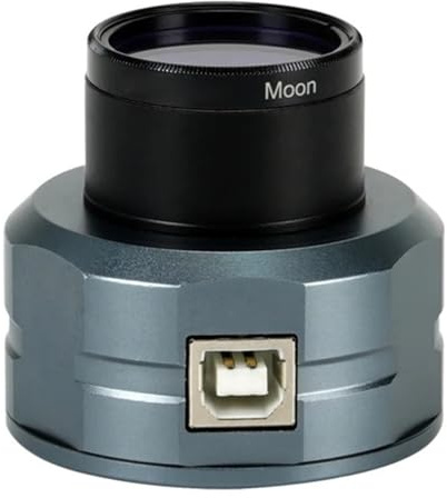 Teleskop-Zubehör-Set Astronomie-Planetenkamera, 1,25-Zoll-Teleskopkamera, digitales Okular, USB 2.0, for SV105 Teleskop-Kamera (Color : SV105-MOON Filter)