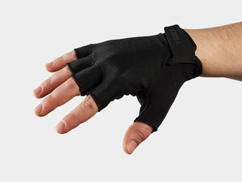 Trek Solstice Fahrrad Handschuhe kurz schwarz 2025: Größe: XL (10)