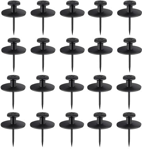 ZEACCT 20-Piece Decorative Wall Fasteners - Dual-Head Picture Hanging Pins for Drywall, Stylish Push Tacks for Home/Office/Classroom Displays