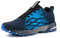 Hitmars Mens Trainers Ladies Running Shoes Mens Trail Running Gym Outdoor Sports Shoes Lightweight Fashion Sneakers Blue N1 Size 8.5UK=43EU