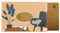 Color Pop Etui Rigide 1 Carte de Transport ou de crédit PVC imprimé - 6 x 9,1 cm - Fabrication française en Loire-Atlantique (Imprimé Fauteuil)