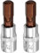 2PCS Juttzzei Hex Bit Socket, 1/4 Drive x H7 (7mm) Allen Key Socket, Premium S2 Alloy Steel 7mm Hex Bit with 1.5 Length for Torque Wrench, Ratchet Wrench, Impact Power Drills