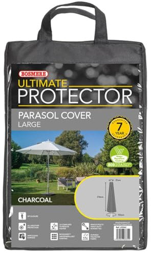 Bosmere Ultimate Protector Large Parasol Cover + Zip U596C