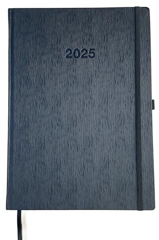 2025 ADINA Wochenkalender A4 1 W= 2S 128 Seiten Eckperforation Leseband Stiftehalterung