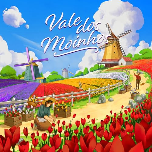 Board And Dice, Windmill Valley, Board Game, Ages 14 plus, 1-4 Players, 45-90 Minutes Playing Time