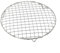 Griglia rotonda per barbecue, in acciaio inox, con gambe, griglia da forno, per cottura all'aperto e barbecue a vapore (20 cm)