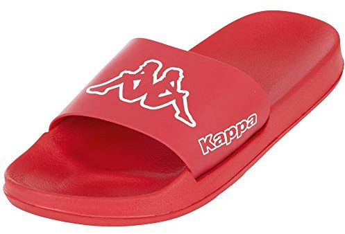 Kappa Unisex Krus Zehentrenner, Red White, 38 EU