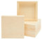 Unfinished Wood Canvas Boards, 6-Pack of Square Wooden Painting Panels, 15.2 x 15.2 cm Each