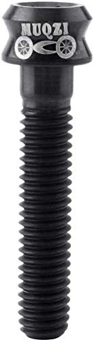 GIVBRO Fahrrad MTB Fahrrad Säule Steuersatz Vorbau Top Cap Titan Schraube M6 30 mm