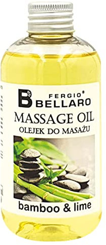 FERGIO BELLARO Massage Oil - bamboo & lime 200 ml