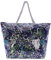 FOR TIME Bolsa de Playa para Mujer Tote de Lona Plastificada de Verano Bolso Grande con Asa Playa Bolso de mano Bolso de hombro Bolso de Playa mujer Bolso de verano Compras Viajes Stefania Multicolor