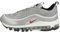 NIKE Air Max 97, Sneaker Donna, Metallic Silver/Varsity Red-White-Black, 38 EU