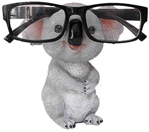 berjalan Koala Figuren Tier Figuren Harz GläSer Stehen Bleistift Sonnen Brillen Halter BehäLter Desktop Haus Geschenk A
