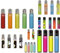 Clipper Micro Feuerzeuge Verschidenen Modelle Inkl. Gratis Crystal Balls (15x Micro Gemischt)