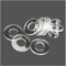 50/100/200 Stück Kunststoff PVC transparent isolierend Flachdichtung Pad Ring Abstandshalter Unterlegscheibe weich hart M1,2 M1,4 M1,7 M1,8 M2 M2,5 M3 M4 M5 M6 M8 (Color : Soft, Size : M2x4x0.5-100p
