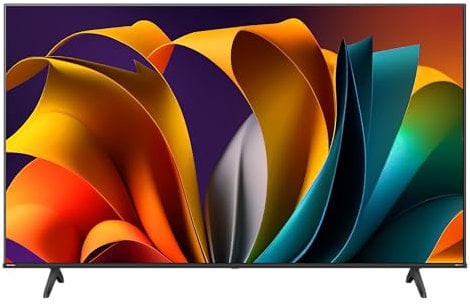Hisense 55E6NT- UHD 4K,VIDAA Smart TV, 55 Pulgadas, Dolby Vision, Modo Juego Plus, DTS Virtual X, Control por Voz televisor, Doble Control de Volumen, Auto ordenación Canales TDT (Nuevo 2024)