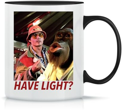 Fear Loathing In Las Vegas Monkey Klassische Keramik Kaffeetasse Weiß Schwarz Rosa Magisch 330ml