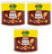 Tropical Sun Crunchy BBQ Peanuts 140g Pack of 3 Smokey Sweet Barbecue Chilli Flavour Roasted Nuts Vegan Nibble Snack with Welari Thank You Card | (3pack) (420g)