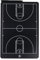 Jeenuuder Elektronisches Basketball-Coaching-Board, Digitales Strategie-Markierungsboard mit LCD-Bildschirm und Eingabestift für Basketball, Fußball