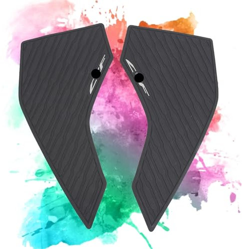 Compatibile con Honda CRF 1000 L CRF1100L Africa Twin Adventure Sport/Standard Moto Laterale Serbatoio Carburante Protezione Adesivi Decalcomania Antiscivolo Gas Ginocchio Grip Traction (Adventure)