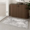WECONhome – Waschbarer und Rutschfester Badezimmerteppich im Vintage Design – Moderne Eleganz und Bester Komfort für Dein Bad – Samu (60 x 100 cm, weiß)