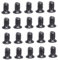 QUMIIRITY 100Pièces Vis pour Disque Dur Accessoire de Montage Fiable pour Boîtier Ordinateur Rouille