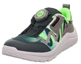Superfit Jungen Slipper Kicks, Kinder Halbschuhe, Weite: W V, lose Einlage, Ja