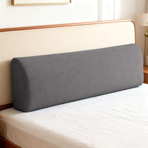 EXZFW Rückenkissen für Bett und Sofa, Rückenlehne Kissen, Bettsitzkissen, Rückenpolster Bett Sitzkissen, Ideal als Rückenstütze für mehr Halt und Komfort von Rücken, Kopf und Nacken,No05,140x30x10cm