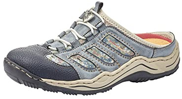 Rieker Damen Slipper L0555, Frauen Slip On,lose Einlage