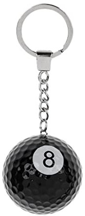 SM SunniMix Schlüsselanhänger Autoschlüssel Ring Golfball Zubehör Cute Purse Bag Pendant Baseball, Billard