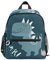 ISAOA Niedlicher Dinosaurier Brülltier Kinder Rucksack für Mädchen Jungen Kleinkind Rucksack Kindergarten Tasche mit Brustgurt Vorschulrucksack Tagespflege Tasche Wickeltasche Mini Tasche