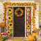 Tatuo Sonnenblumen-Willkommensbanner zum Aufhängen, Frühlings-Veranda-Banner, Flaggen, Sommertür-Hängedekorationen für Haustür, Garten, Haus, Hof, Sonnenblumen-Party-Dekorationen (Holzhintergrund)