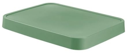 CURVER Infinity Recycled Deckel, 4,5 l, Grün, 26,8 x 18,6 x 3 cm