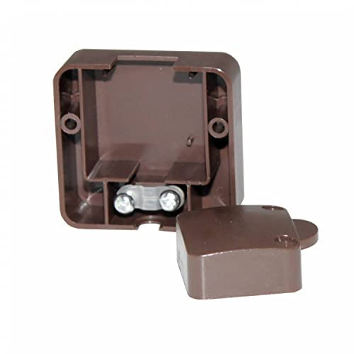 Interruttore a contatto per porta, armadio, 2 A, 250 V, interruttore a cassapanca, interruttore per porta mobili, interruttore della luce, colore marrone