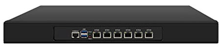 HUNSN 1U Firewall Appliance, PFSense, Mikrotik, OPNsense, VPN, Router PC, Intel Celeron N5105, RJ08, AES-NI, 6 x 2.5GbE I226-V, Console, VGA, 2 x USB3.0, 0 RAM, 0 Storage, Barebone No System