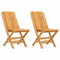 Tidyard Gartenstühle 2 STK.Klappbar Balkonstuhl Terrassenstuhl Gartenmöbel Gartenstuhl Stühle Gartensessel Strandstuhl Campingstühle Holzstuhl Massives Teakholz mit Lasur auf Wasserbasis