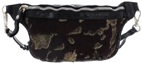 Campomaggi Nemesi Waist Bag Mini Cioccolato + Oro + T/Nero