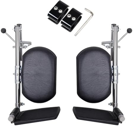 DPFCYBS Repose-Pieds pour Fauteuil Roulant Repose-Jambes Accessoires De Pédales pour Fauteuils Roulants Accessoires Universels pour Fauteuils Roulants