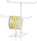 DOOCECIY Acrylic 2 Tier Headband Holder, Headband Stand for Girls Women