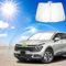 Ruiya Parasol para Parabrisas Delantero Compatible con Kia Sportage 2016-2024 2025 Parasol Coche Delantero Anti UV Rayos Parabrisas de Coche Parasol Protección Solar para Sportage Aircross Accesorios